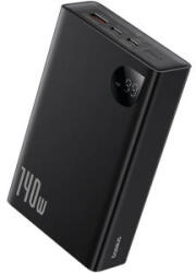 Baseus Baterie externa Baseus Adaman Digital Display, 24000 mAh, PD 140W, 2x USB-C, 1x USB, Black (P10021508113-00)