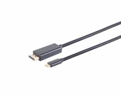 VIVA USB-C - DisplayPort Adapterkábel, 1.8 m (10-62185) (VIVA 10-62185)