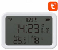 NAS-CW01W NEO Tuya inteligent cu temperatură și senzor de umiditate WiFi alb (NAS-CW01W)