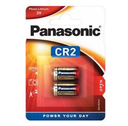Panasonic fotóelem (cr-2l/2bp, 3v, lítium) 2db/csomag (CR-2L/2BP SMART)