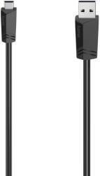 Hama Cablu de date Hama 200605, Mini-USB - USB, 0.75 m (Negru) (Hama 200605)