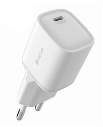 DEVIA smart mini hálózati töltő type-c aljzat (20w, pd gyorstöltő) fehér (EA403) - rufusz