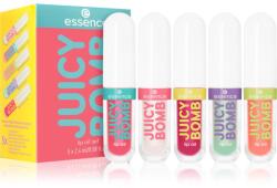 essence Juicy Bomb Lip Oil Set ajándékszett az ajkakra 5 db