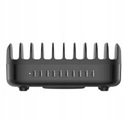 ORICO DUK-10P-V1 Intelligens Töltőállomás 10 x USB-A - Fekete