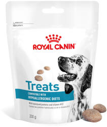 Royal Canin Veterinary Diet 2x230g Royal Canin Hypoallergenic Snacks étrend-kiegészítő eledel kutyáknak