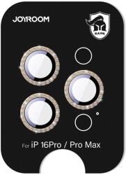 JOYROOM JR-MSJ0310 üvegfólia iPhone 16 Pro/16 Pro Max lencsékhez - Barna