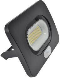 TRACON RSMDLM50 SMD fényvető mozgásérzékelővel, fekete 220-240V AC, 50W, 4000K,