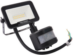 TRACON RSMDSM10W LED fényvető SAMSUNG chippel, mozgásérzékelős 220-240V AC, 10W,