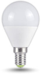TRACON LMG458NW Gömb burájú LED fényforrás 230 V, 50 Hz, E14, 8 W, 710 lm, 200°,