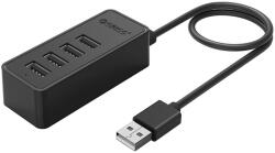 ORICO Hub Orico W5P-U2-030 4x USB-A 2.0 30cm - fekete