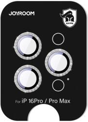 JOYROOM JR-MSJ0308 védőüveg iPhone 16 Pro/16 Pro Max lencsékre - ezüst színben üvegfólia