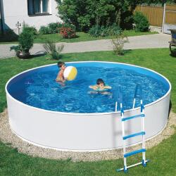 Mountfield Azuro White fémpalástos medence, 460x120cm (3EXB0258)