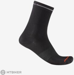 Castelli PREMIO EVO W 12 női zokni, fekete (S/M)