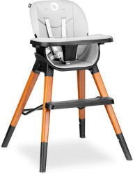 Lionelo Mona Fa Lábú Etetőszék Black Onyx