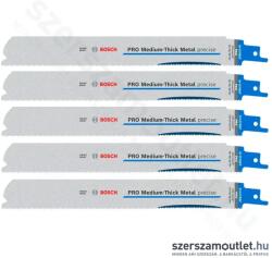Bosch PRO Medium-Thick Metal precise S1137BEF Szablyafűrészlap 225x1, 1x25mm (5db/csomag) (2608658994) (2608658994)