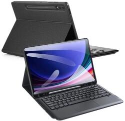 Dux Ducis husă în picioare, efect piele (FLIP, tastatură bluetooth, suport desktop, QWERTY, engleză, suport creion) NEGRU GP-162928 (GP-162928)