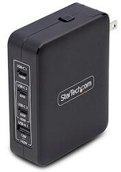 StarTech Alimentator Startech 3114GCU-WALL-CHARGER, 3 x USB-C/1x USB-A, 140 W, Black (3114GCU-WALL-CHARGER)