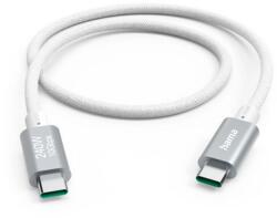 Hama Cablu de date Hama 00201724, USB-C male - USB-C male, 1.5 m, White (00201724)
