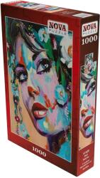 Nova Puzzle Puzzle Nova puzzle din 1000 piese - Aspect albastru (41028) Puzzle