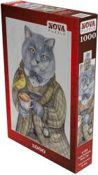 Nova Puzzle Puzzle Nova puzzle din 1000 piese - Ceai pentru un gentleman britanic (41090) Puzzle