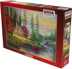 Nova Puzzle Puzzle Nova puzzle din 1000 piese - Căsuță în pădure (41075) Puzzle