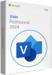 Microsoft Visio Professional 2024 (1 eszköz / Lifetime) (Költöztethető)