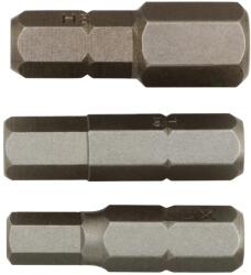 LUX-TOOLS LUX hatszögkulcs bitkészlet 5 mm 6 mm és 8 mm 3 részes (104141)