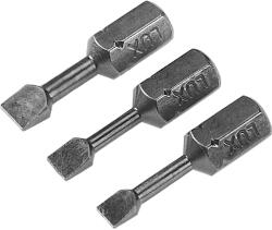 LUX-TOOLS LUX Comfort torziós bitkészlet kereszthornyos csavarokhoz 3 részes (303219)