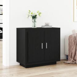 vidaXL Служебен шкаф Черния дъб 80 x 40 x 75 см Инженерна дървесина (862749)
