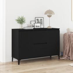vidaXL Служебен шкаф Черния дъб 104 x 35 x 70 см Инженерна дървесина (862597)