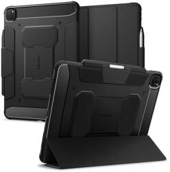 Spigen RUGGED ARMOR PRO caz în picioare (activ FLIP, rezistență la impact, TRIFOLD, suport de birou, suport creion) NEGRU ACS07007 (ACS07007)