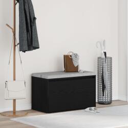 vidaXL Пейка за коридор Черния дъб 80 x 40 x 45 см Инженерна дървесина (862701)