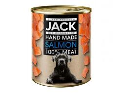 Jack kutya konzerv lazac 800g - dogshop