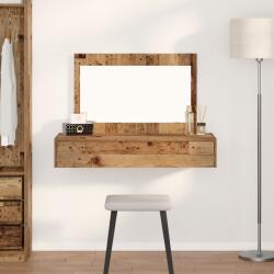 vidaXL Тоалетка Кафяво 100 x 40 x 70 см Инженерна дървесина (865215)