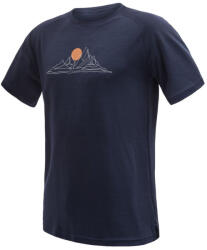 Sensor Merino Blend Moon férfi funkcionális póló M / sötétkék