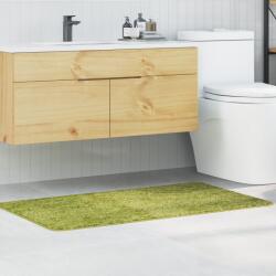 vidaXL Килимче за баня с антихлъзгаща повърхност Зелен 70 x 120 cm ПП (4019849)