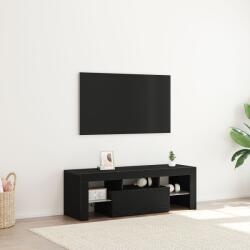 vidaXL ТВ шкаф 120 x 35 x 40 см Черния дъб Инженерна дървесина (862552)