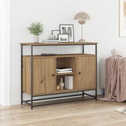 vidaXL Служебен шкаф Дъб 100 x 35 x 80 см Инженерна дървесина (862977)