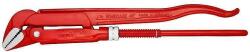 KNIPEX Тръбен ключ 45° 1 ½", червено-фосфатиран, ръкохватка 430мм, Knipex (K8320015)