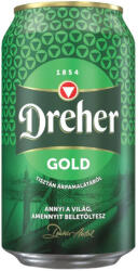 Dreher GOLD dobozos 0.33 DRS