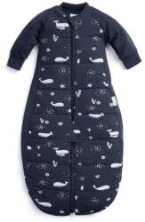  ERGOPOUCH Alvózsák és kezeslábas 2 az 1-ben organikus pamut Suit Whale 3-12 hónap, 6-12 kg, 2, 5 tog (ZEPJS-2.5T03-12MWL23)