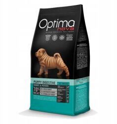 Optimanova Puppy Rabbit 2KG Gluténmentes Eledel Nyúl Kölyökkutyák Számára