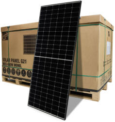G21 MCS MCS LINUO SOLAR 450W napelem mono, fekete keret - raklap 31 db, ár/darab (SPG21B450W)