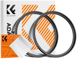  K&F Concept 82-86mm Step Up gyűrű (2db)