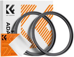 K&F Concept 77-82mm Step Up gyűrű (2db)