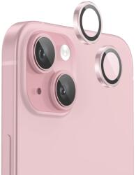 Apple 11 kameralencse védőkeret - Metal pink - üveg - tokgalaxis