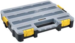 Connect CON-30277 variálható szortimenter tárolódoboz, 470 x 373 x 80 mm, 18 rekesz (CON-30277)