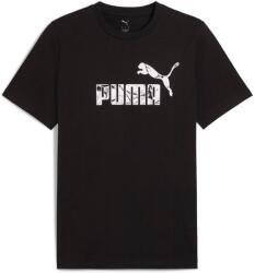 PUMA Póló Puma Graphics No. 1 Logo Tee, Fekete, Férfiak S fekete