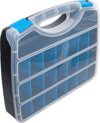 BGS technic 9-9456 variálható szortimenter tárolódoboz, 380 x 320 x 65 mm, 23 rekesz (9-9456)