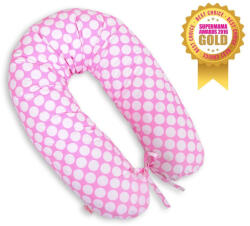 BabyLion szoptatós párna - Rózsaszín nagy pöttyök